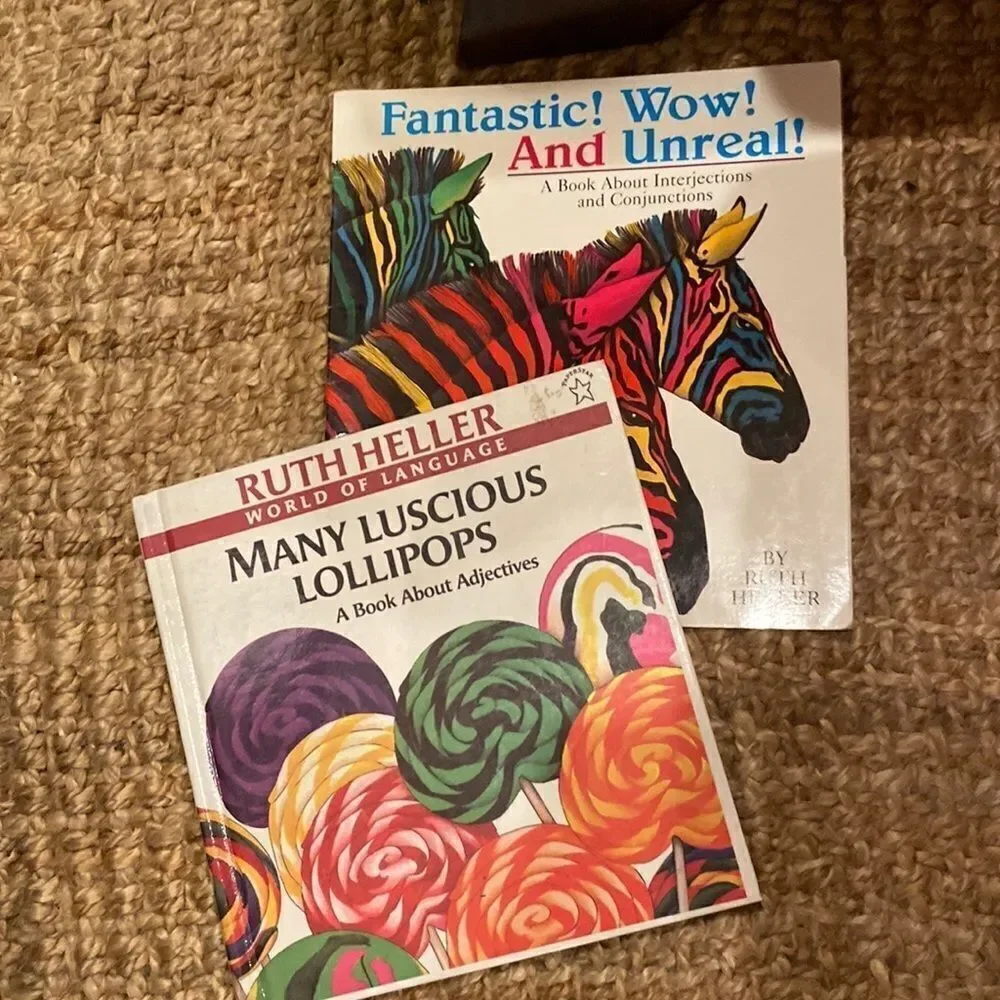Childrens Books by Ruth Heller-Fantastic Wow and Unreal-Many Luscious Lollipops
